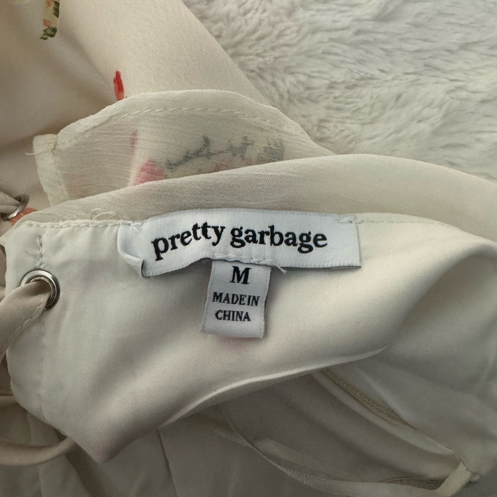 Pretty Garbage Floral Corset Top - Picture 3 of 3